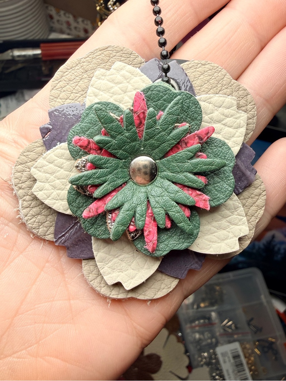 Handmade Floral Charm